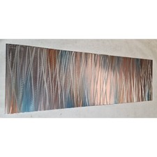Modern abstract metal wall