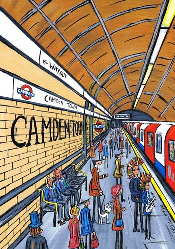 Print camden town - print, of