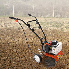 52CC Petrol Cultivator Rotavator Tiller Garden Allotment Soil Vegetable Patch GB