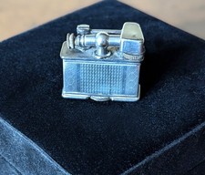 Vintage Silver Plate Dunhill Parker Beacon Lights 'In A Flash' Lighter