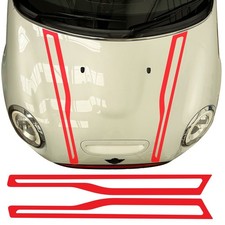 GP Bonnet Stripe Kit Vinyl Decal Sticker Exact Fits Mini Cooper S JCW F56 F57