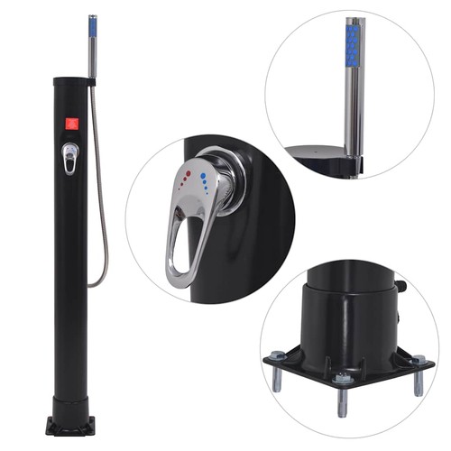 Solar shower pvc steel - l,
