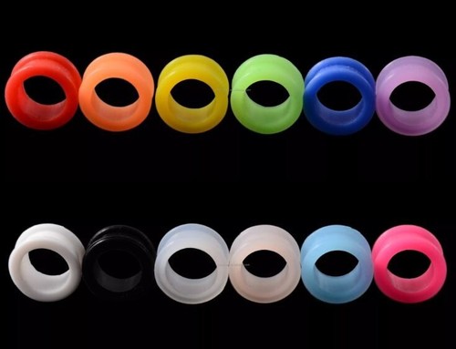 Silicone ear tunnels - silicone,