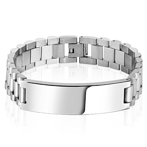 Wide stainless steel 16mm - wide,