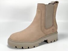 RRP £155 Brand New Timberland Cortina Valley Women's Beige Leather Boots Size 4