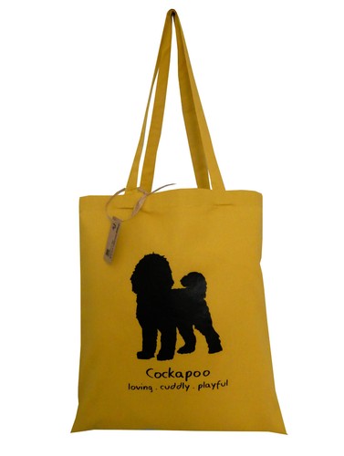 Reusable bag cockapoo gold - reusable, bag: