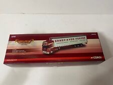 Corgi CC12940 Scania 4 580 V8 Sandy Kydd Forfar Scotland Curtainside