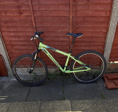 Rockrider 26in green - 26in, black