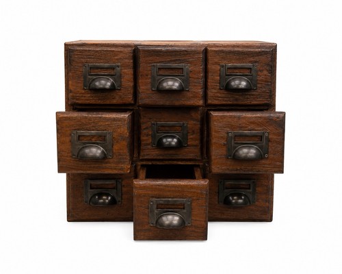 Handmade solid mahogany - mahogany, 9