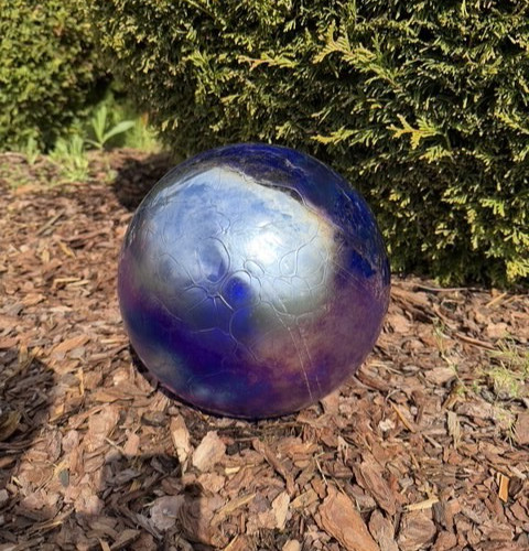 Garden sphere blue - garden, blue-purple