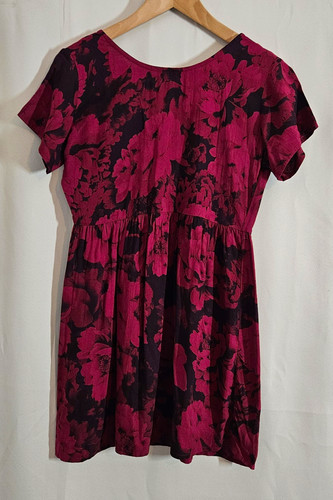 Motel rocks burgundy black - motel, xs