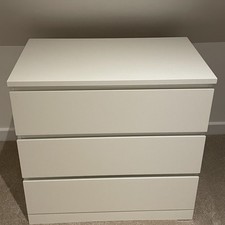 IKEA Malm Chest of 3 Drawers