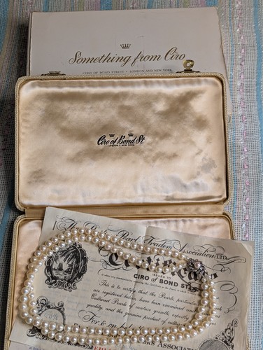 Vintage ciro akoya pearl - vintage,