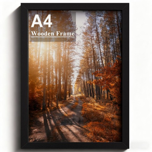 Picture frame wooden photo - frame,