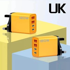 4-Port Phone Charger Plug UK