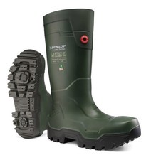 Mens Dunlop PuroFort FieldPro Thermo+ Safety Work Steel Toe S5 Wellie Sizes 7-13
