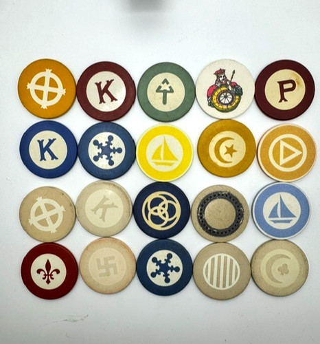 Twenty paranoid inlaid - (20),