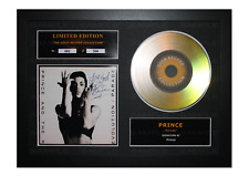 Prince Signed Gold Disc Album Ltd Edition Framed Picture Memorabilia