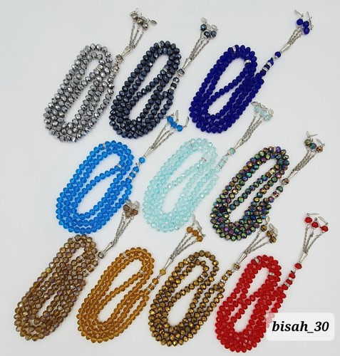 Crystal tasbih beads - crystal,