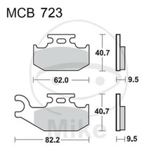 Brake Pads Sinter SI TRW