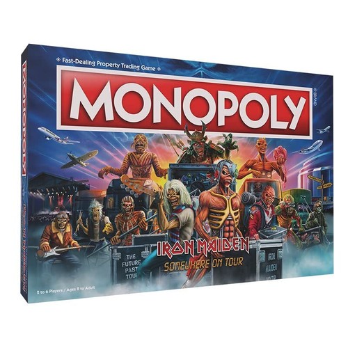 Monopoly iron maiden play - iron, as