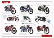 1960 BSA Motorcycle Range