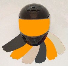 VISOR INSERTS, DEMON FILMS BY BOB HEATH VISORS,2 PACK.MIRROR FINISH OR DARK TINT