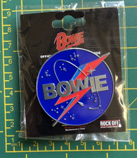 DAVID BOWIE NASA LOGO METAL