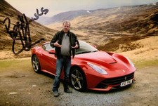 Jeremy Clarkson Hand Signed 6x4 Photo The Grand Tour Top Gear Autograph + COA