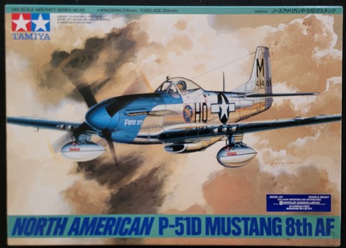 Tamiya 51d mustang - tamiya, p-51d