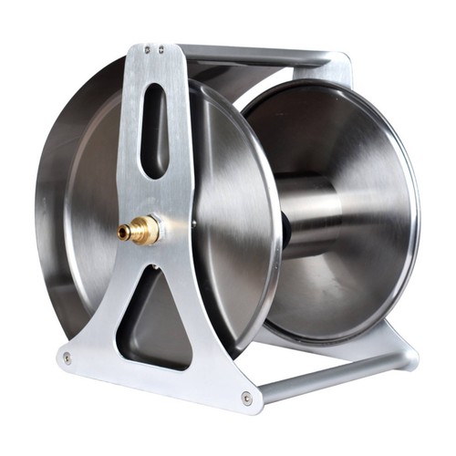 Stainless steel hose reel - stainless,