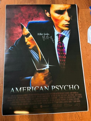 Christian bale signed american - signed,
