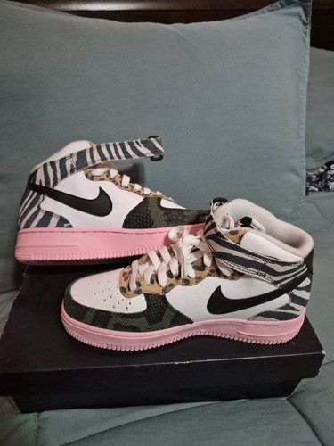 Nike air force zebra mid - '07,