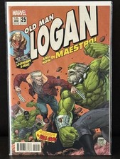 ?OLD MAN LOGAN #25 TOM GRUMMETT 1:10 ratio cover HULK #181 homage 2017 NM?