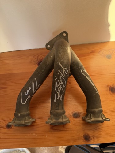 Driver signed exhaust - f1,