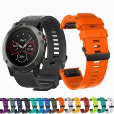 Watch Strap Band For Garmin Fenix 5 5S Plus 6 6S Pro 7 7S 8 E 6X 5X 7X Silicone
