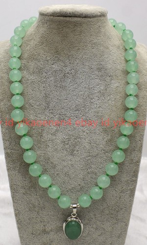 10mm natural green - natural, jade