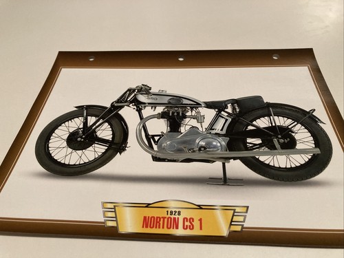 Norton 500 cs1 1928 card - cs1,