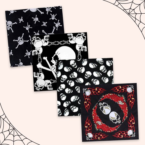 Pirate bandana men women - bandana,