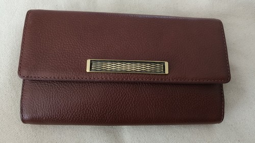 Fossil maroon red leather - fossil,