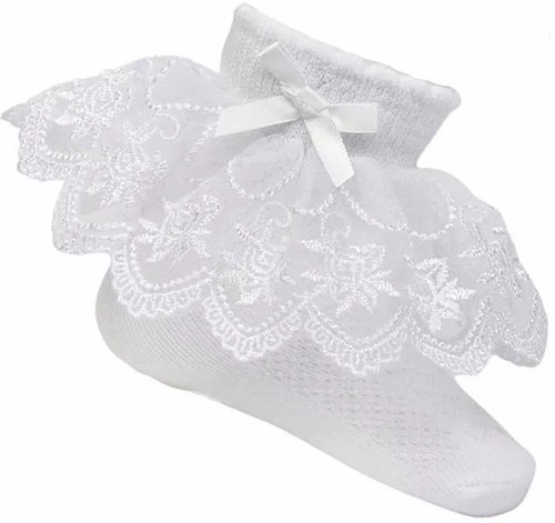 Baby girl frilly - frilly, ankle