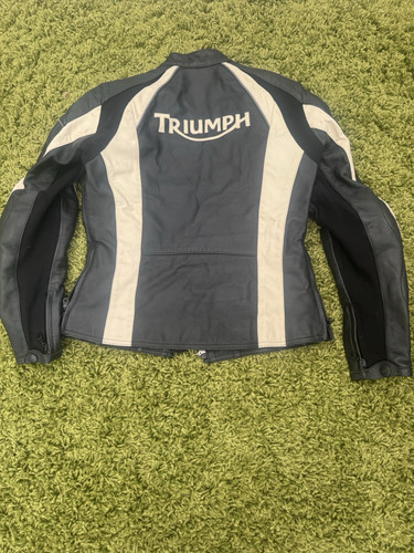 Triumph leather jacket - jacket, ladies
