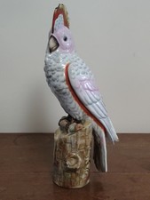 Vintage ceramic cockatoo - ceramic,