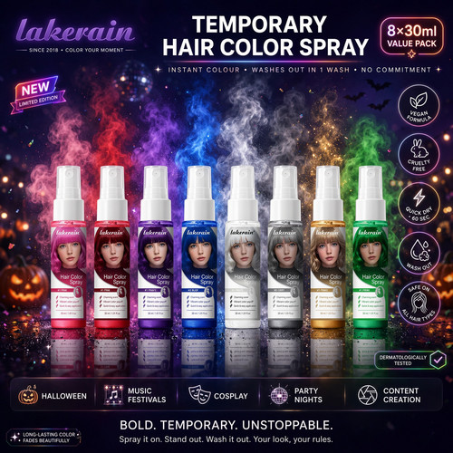 Temporary hair colour - temporary,
