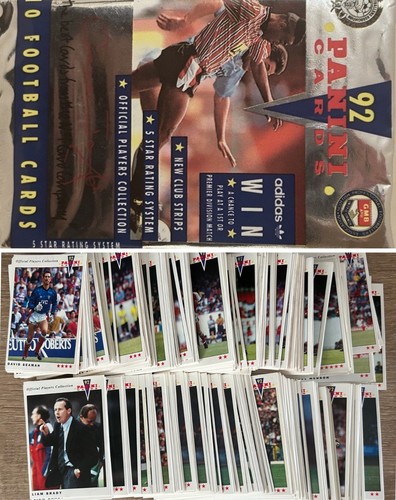 1992 panini football - 1992, league
