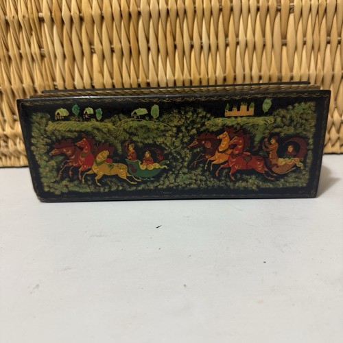 Vintage russian lacquer - russian, box