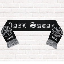 Hail satan black embroidered - hail,