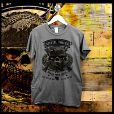 Special Forces t-shirt military Infantry scout tactical Operator WW2 Helmet tee