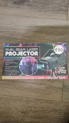 Dual beam laser projector - beam,