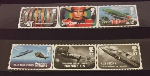 Thunderbirds stamps set 2011 - set,